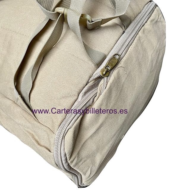 SAC À DOS EN TOILE EXTRA SOLIDE AVEC 7 POCHES ET FOND EXTENSIBLE SPORT 