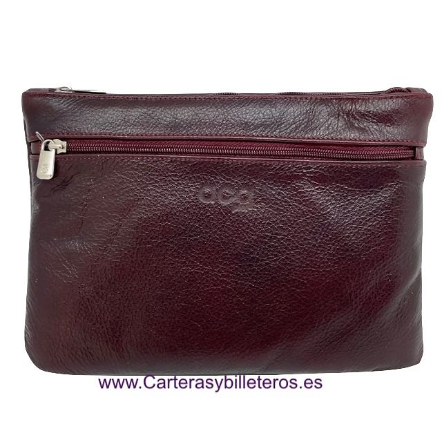 SAC PORTFOLIO EN CUIR UBRIQUE 3 COULEURS 