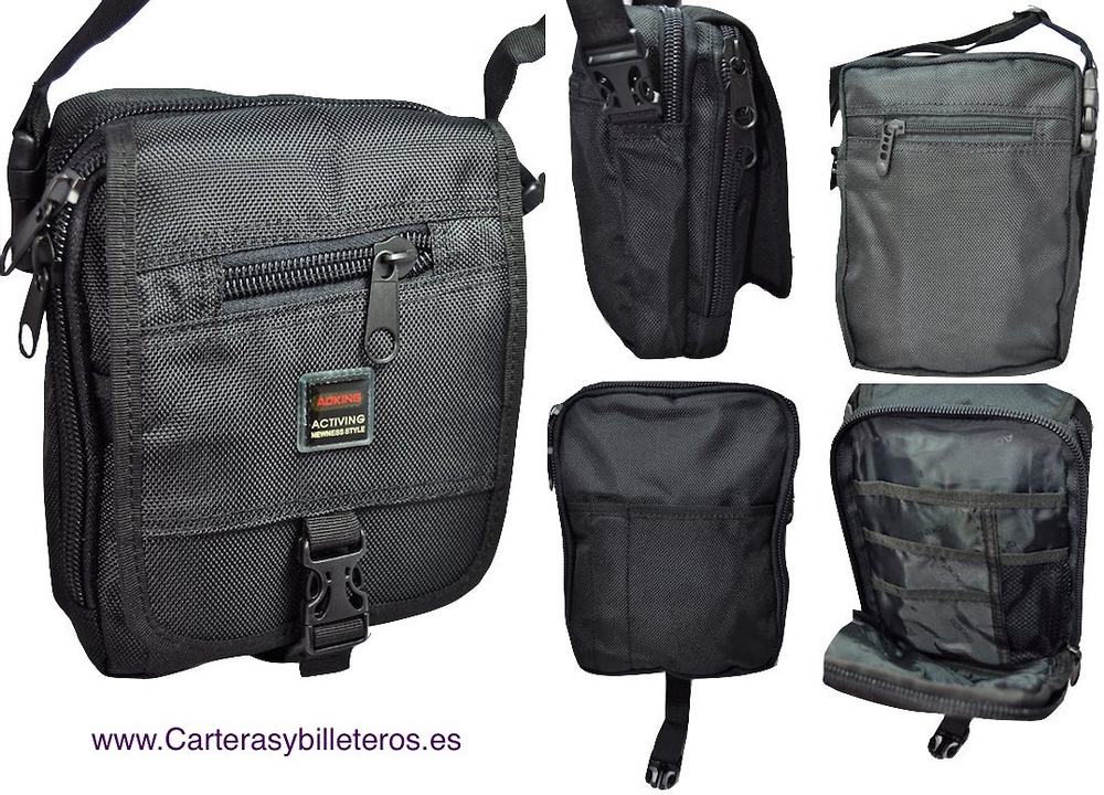 SACS HOMME ENGRAPHITECH AVEC 10 POCHES 