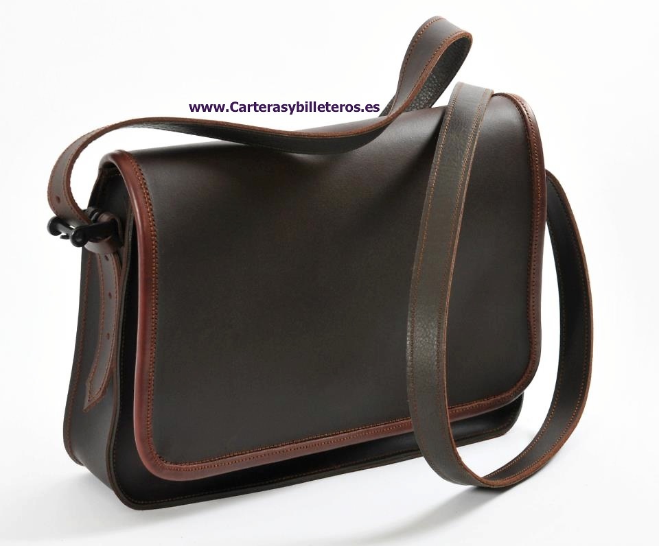 UNISEX OILED SAC EN CUIR AVEC DESSUS EN CUIR ANS 