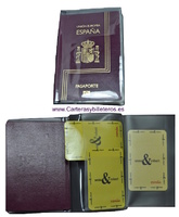 COUVERTURE PASSEPORTS ET BILLETS  D'AVION