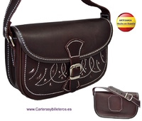 PETIT SAC DE EN CUIR POUR CEINTURE OU EPAULE