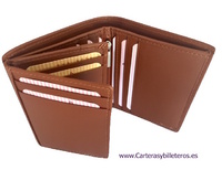 PORTEFEUILLE HOMME ET PORTE-CARTES POUR 14 CARTES