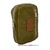 CUSTODIA IN PELLE PER SIGARETTE CON FRONTALE TASCA BASIC + 40 COLORE -Consigliato- VERDE KHAKI