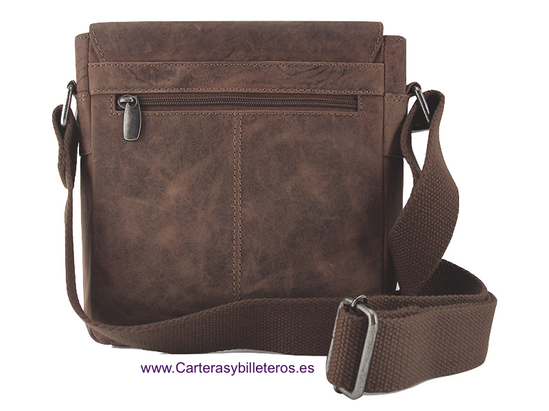 BORSA A MANO IN PELLE OVERHEAD MARCA WILDZONE 