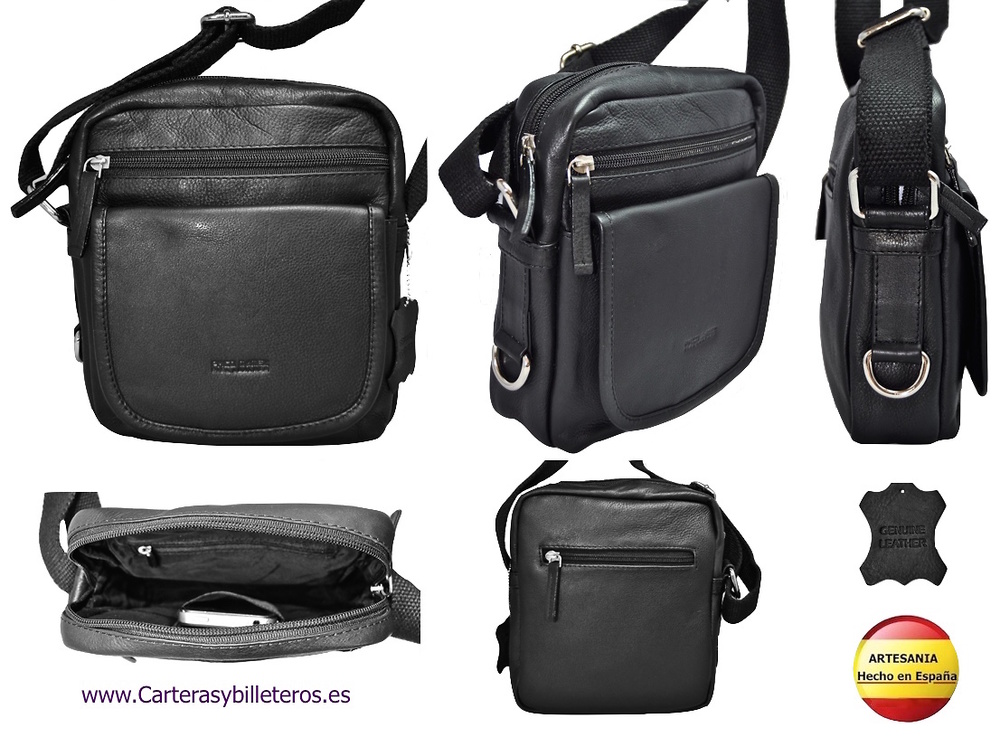 BORSA UOMO IN PELLE ESTILO URBAN CASUAL 