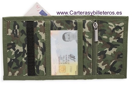 ORTFOLIO DI CACCIA AL CAMOUFLAGE PER GUIDE ARMI CON BIGLIETTO 