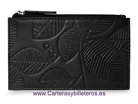 PORTA CARTE DI CREDITO DONNA IN PELLE EXTRA FINE CON BORSA 