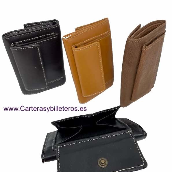 PORTE-CHIAVE CON PORTAMONETE IN PELLE DE LUSSO CON 6 GANCI MULTI-SERVIZI 