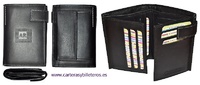 BIGLIETTO DA VISITA TITOLARE LEATHER WALLET, GRANDI